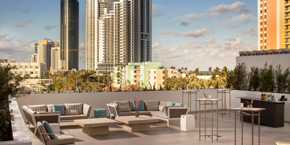 Residence Inn Miami Sunny Isles Beach Top Floor View