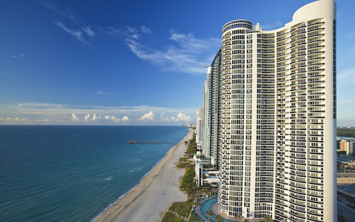 Aerial view of Sole Miami