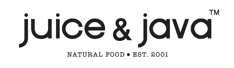 Juice and Java Natural Food Established 2001