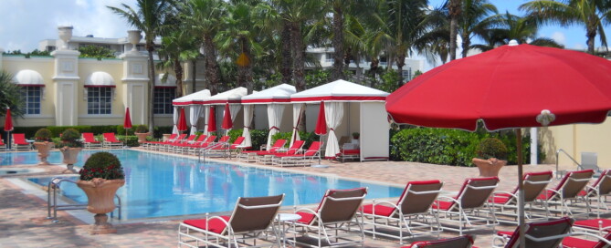 Adult pool at Acqualina Resort