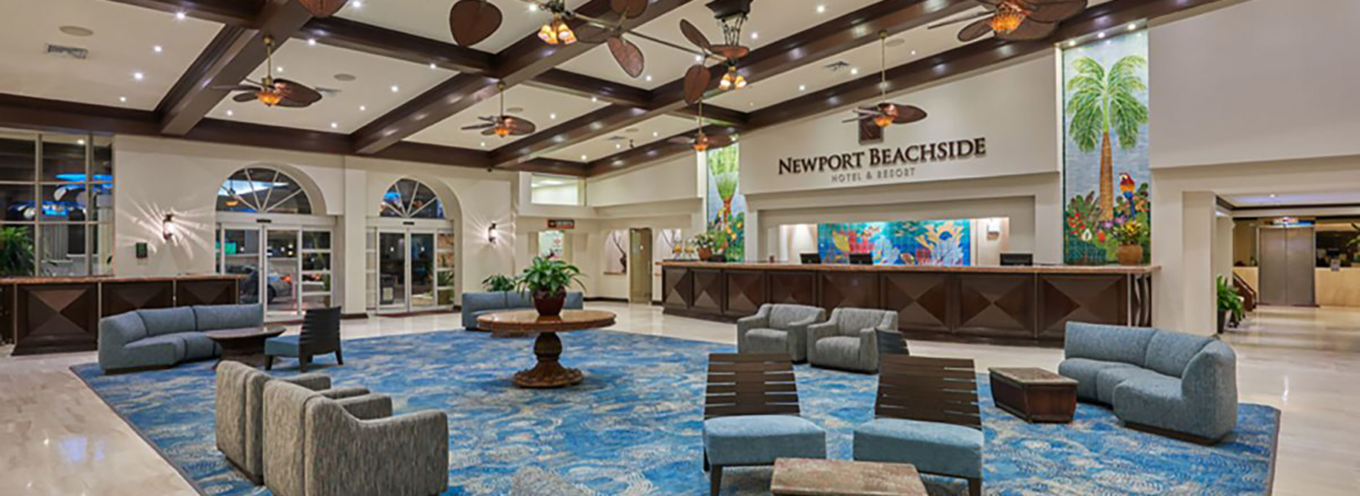 Newport Beachside Hotel & Resort Lobby
