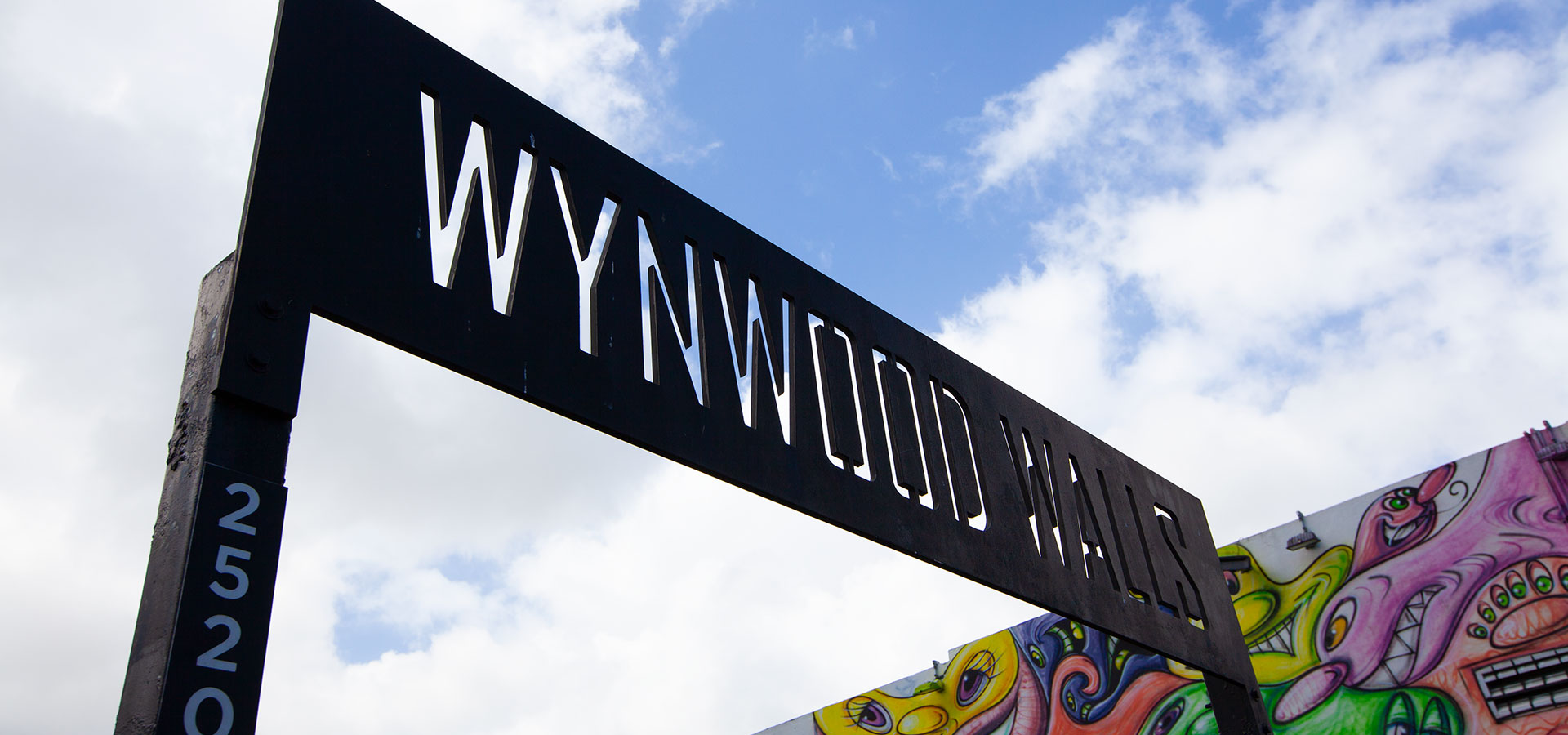 Wynwood Walls entrance sign