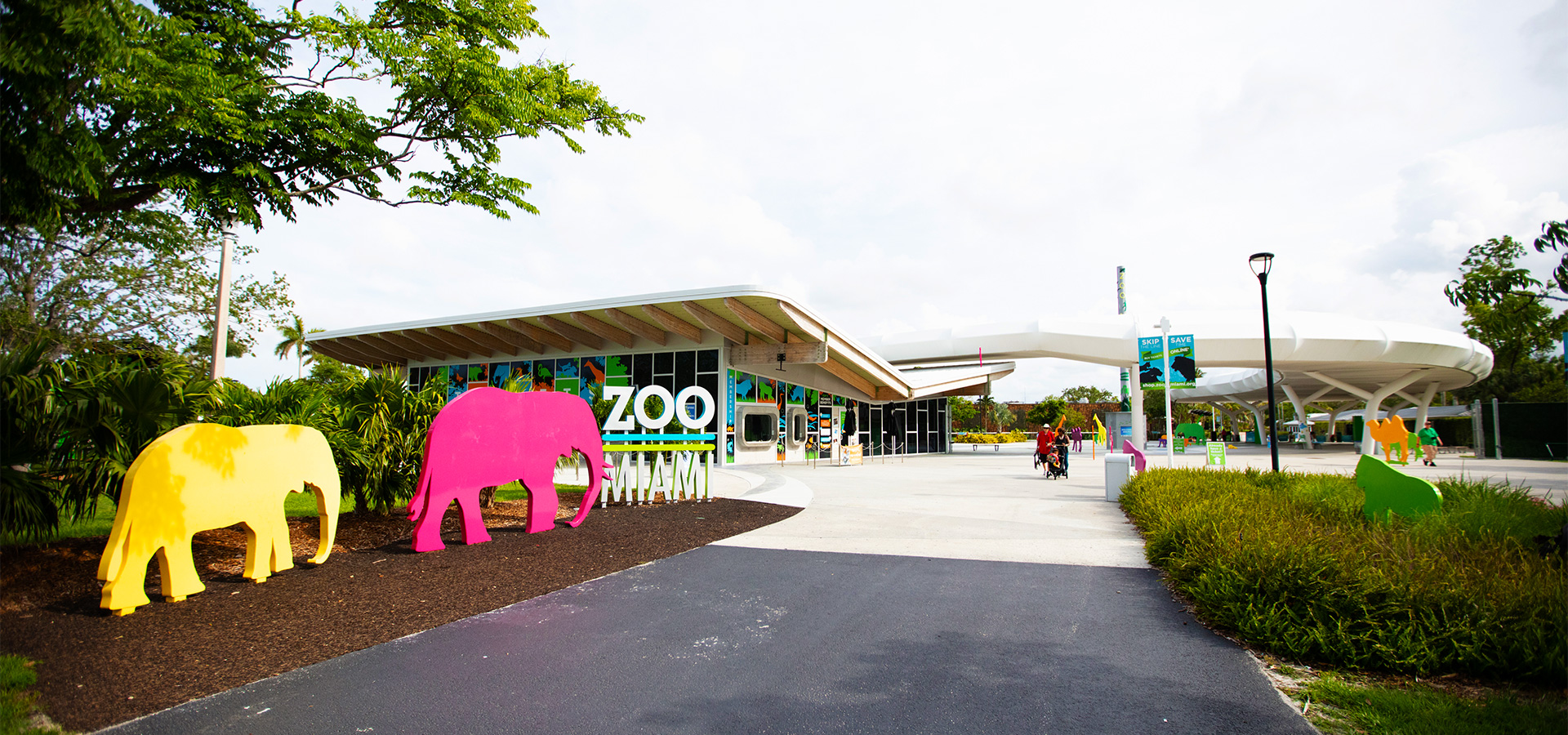 Zoo Miami Front entrance