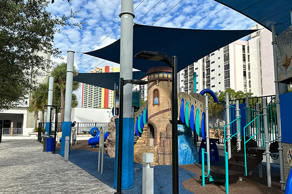 Play area at Gateway Park