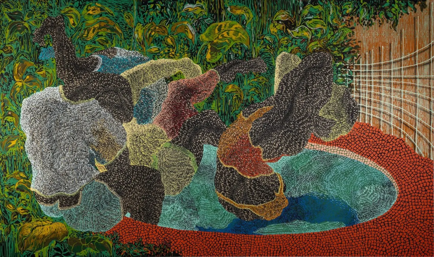 Mosaic by Didier William, Pool Miami