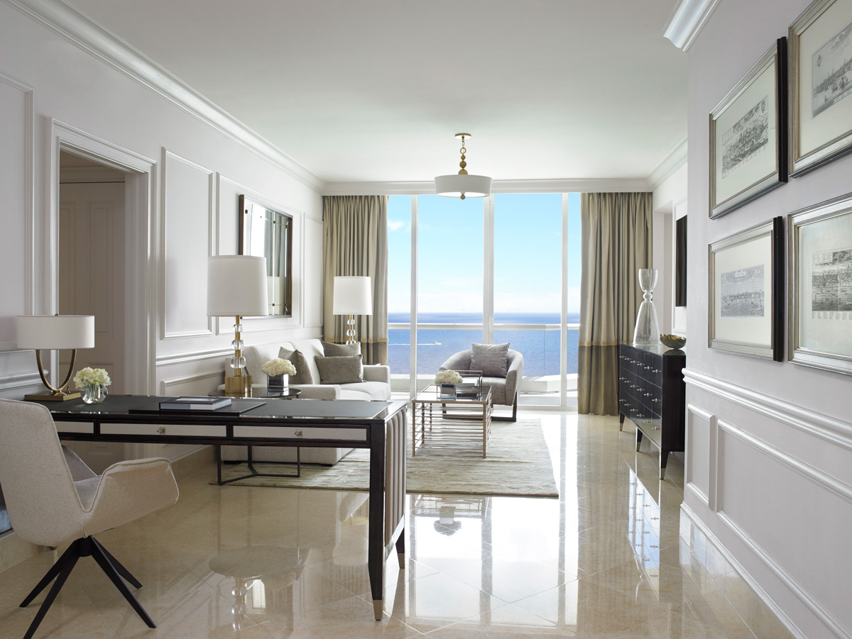 Acqualina one-bedroom suite with ocean view